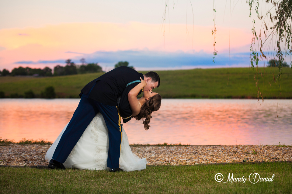 Sunset Wedding Portrait