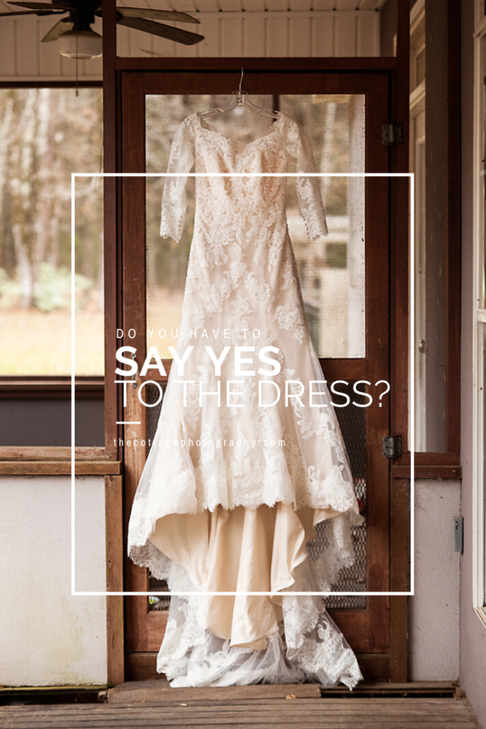 Southern outdoor wedding dress