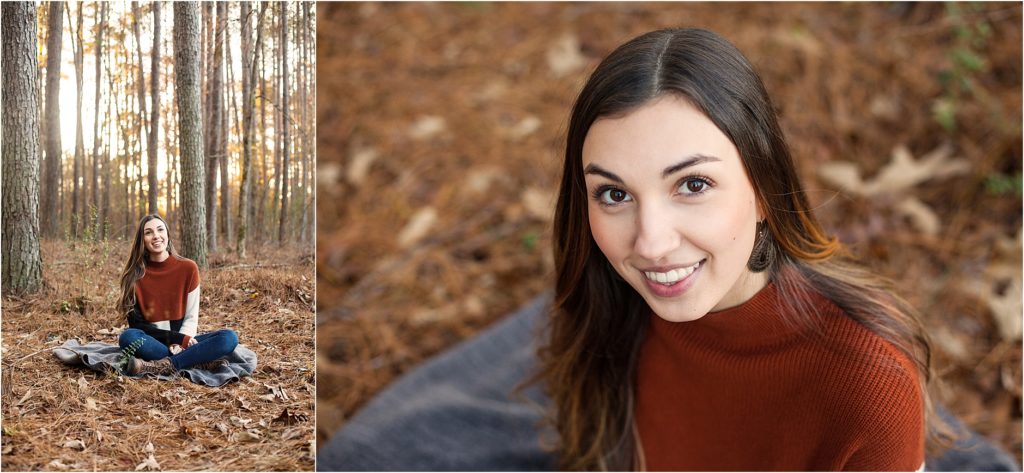 Fall Senior Girl - The Cottage Photography