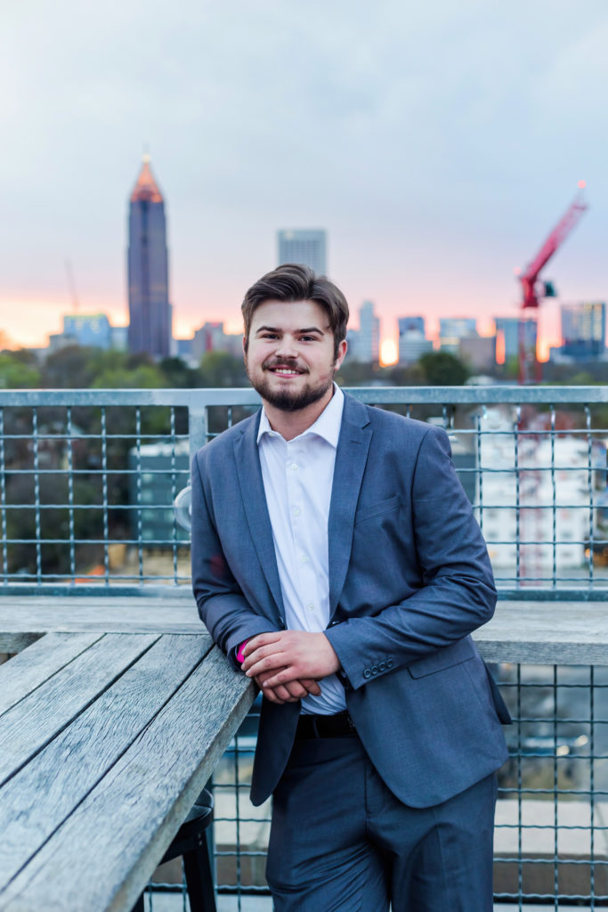 Atlanta Skyline Senior Session