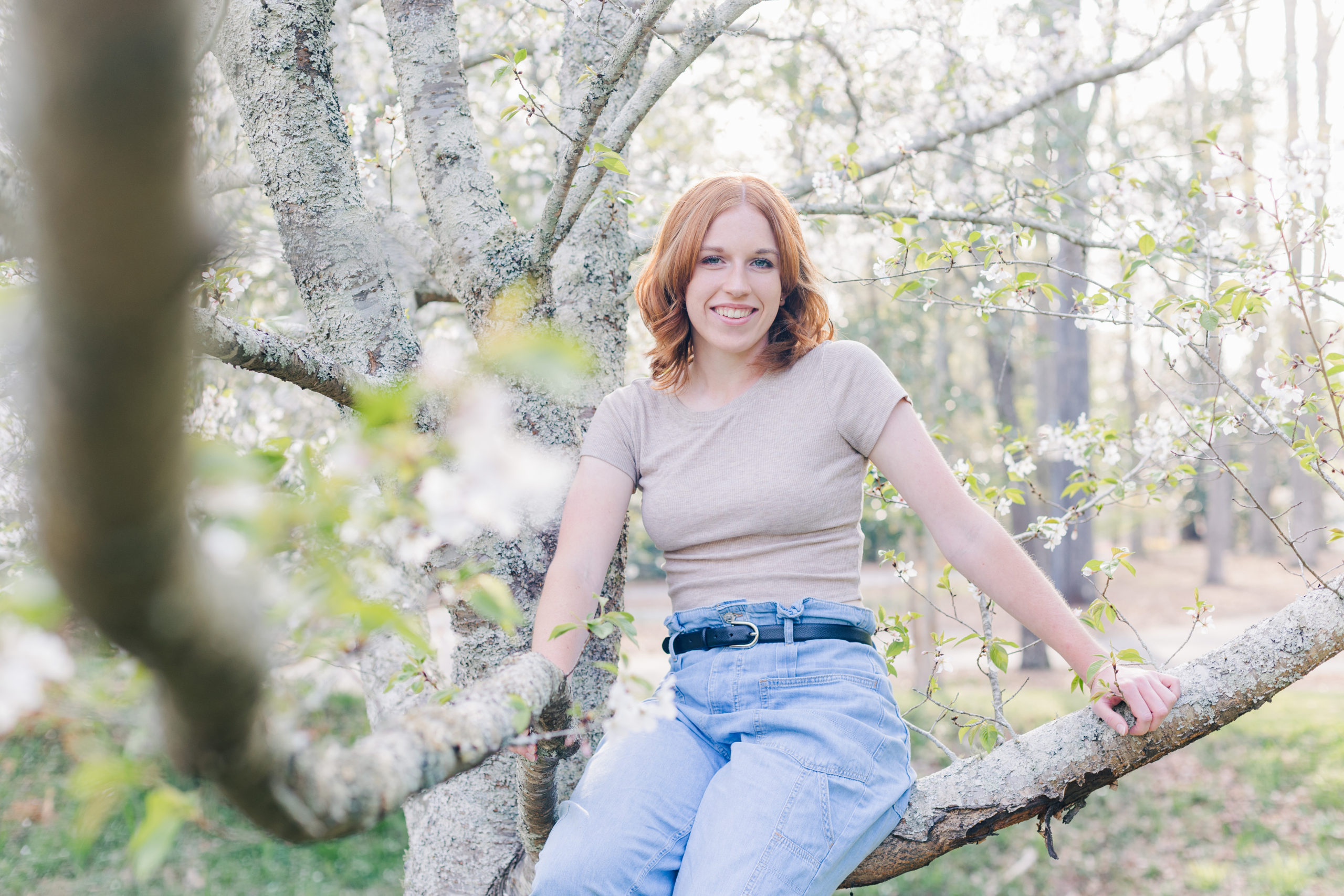 Senior Session in Tree