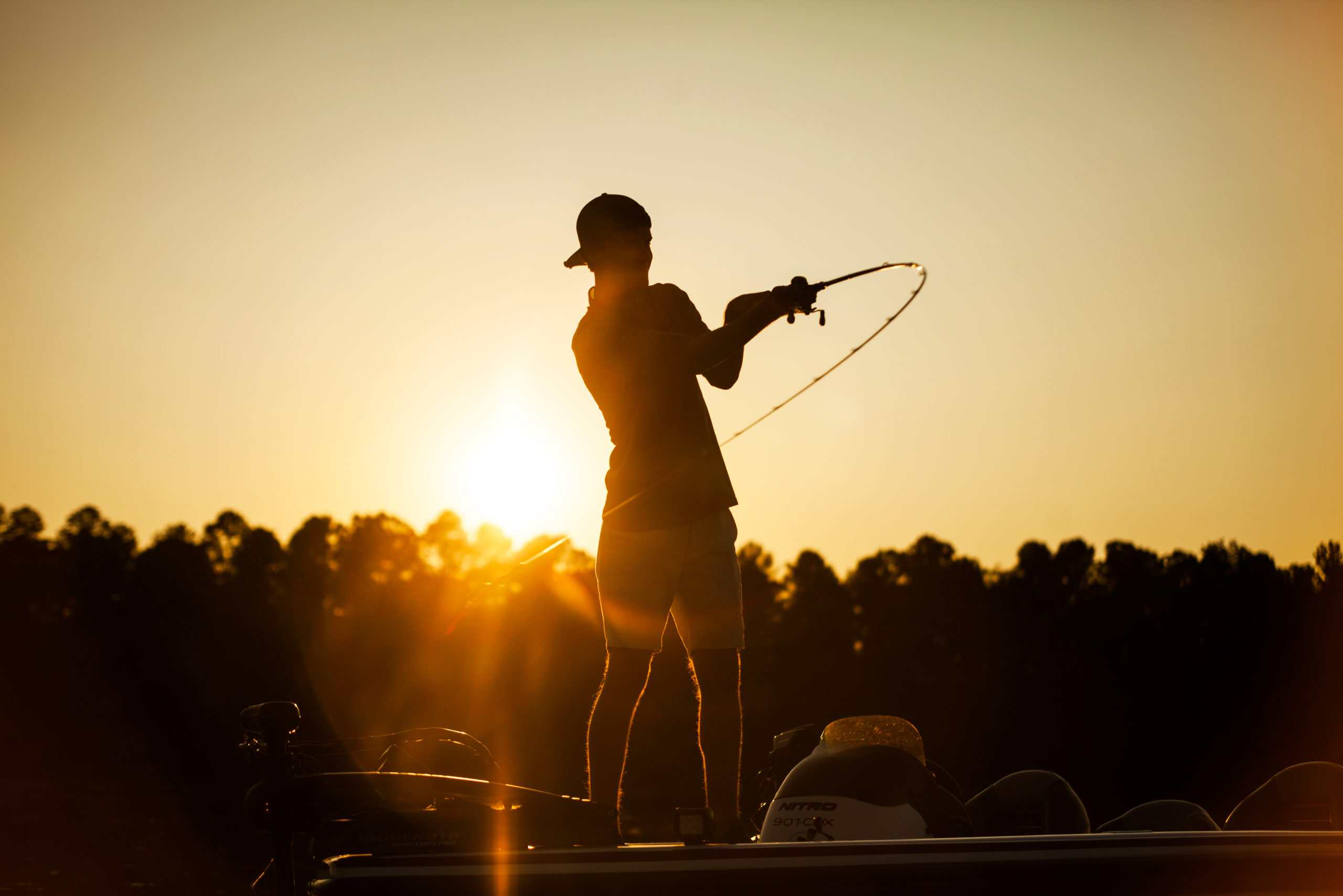 Fishing Senior Portraits, LaGrange GA