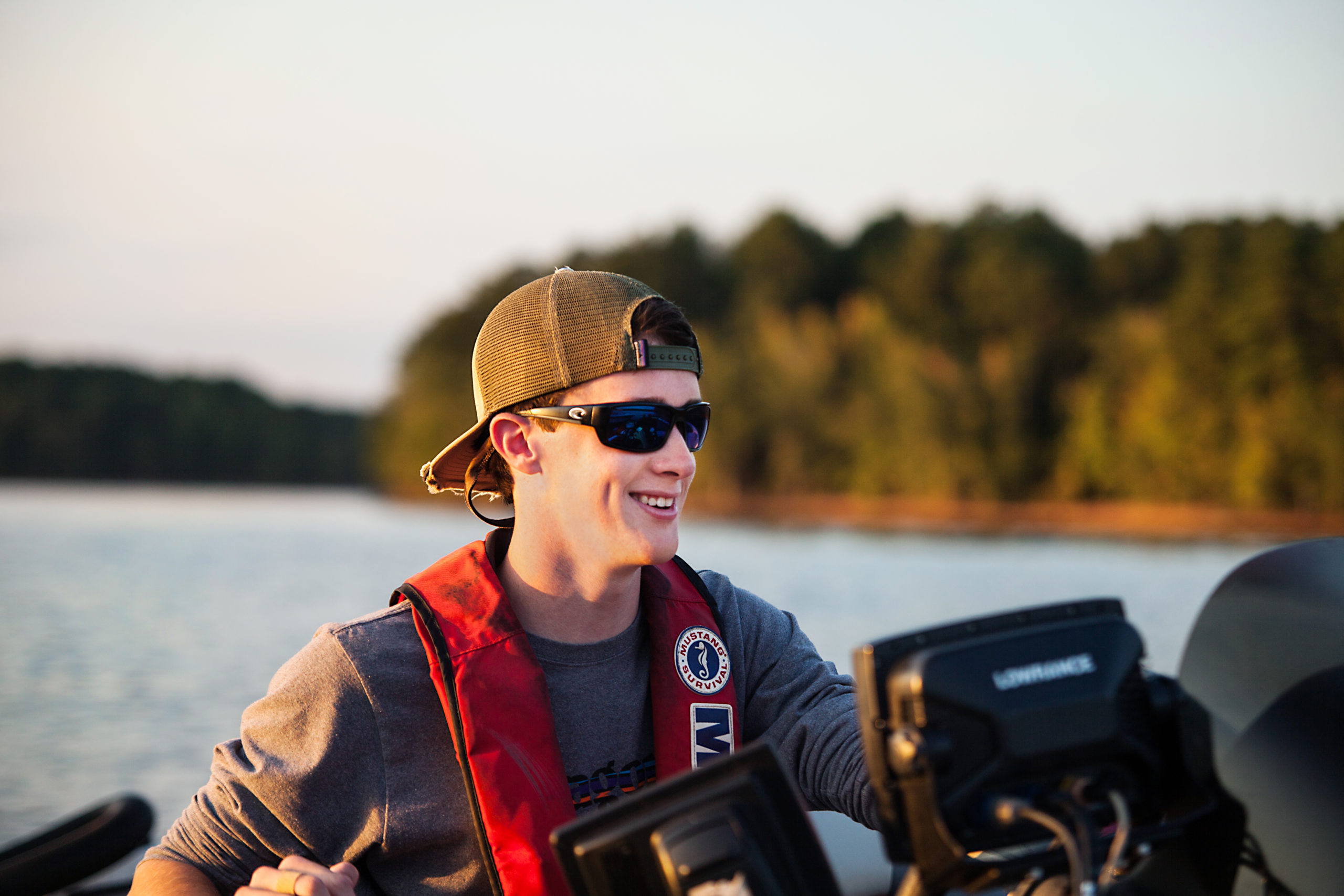 Fishing Senior Portraits, LaGrange GA