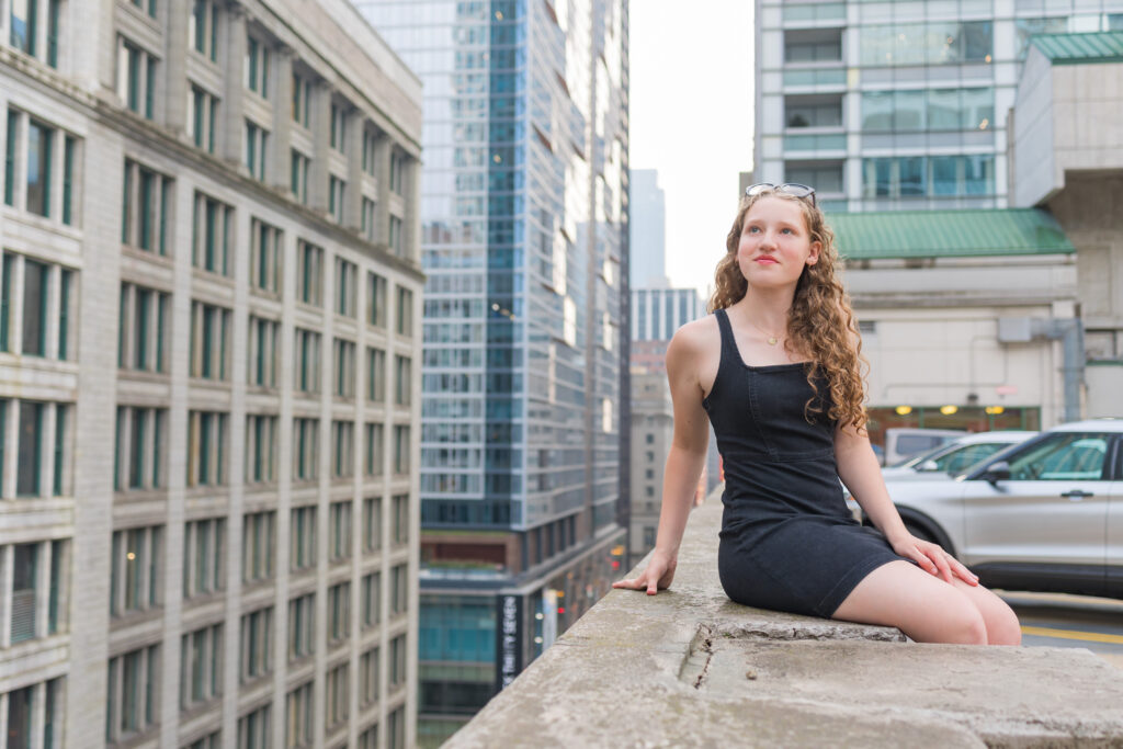 Senior Portraits in downtown Chicago