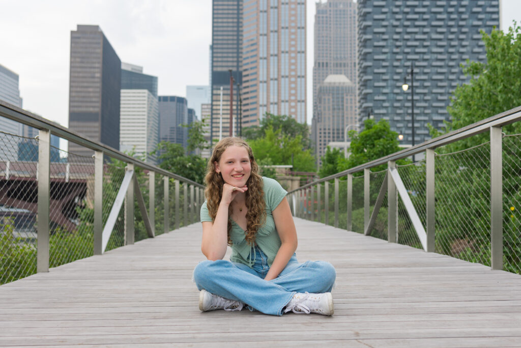 Senior pictures downtown Chicago